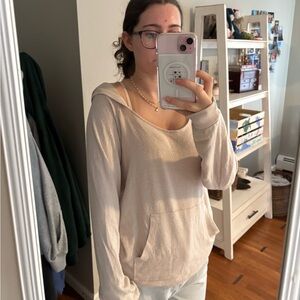 Artisan Cream Pullover Hoodie